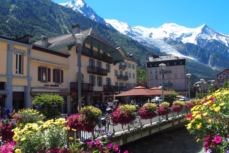 Cesta do nebe - hora Mont Blanc, Chamonix a Ženeva
