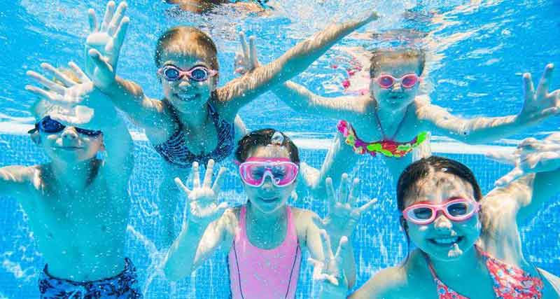 Kristall Palm Beach: lekce plavání