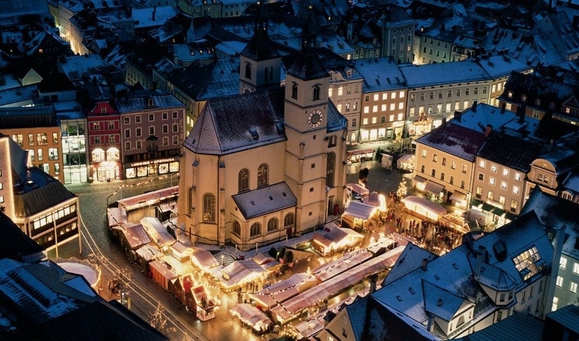 Regensburg a jeho slavné adventní trhy