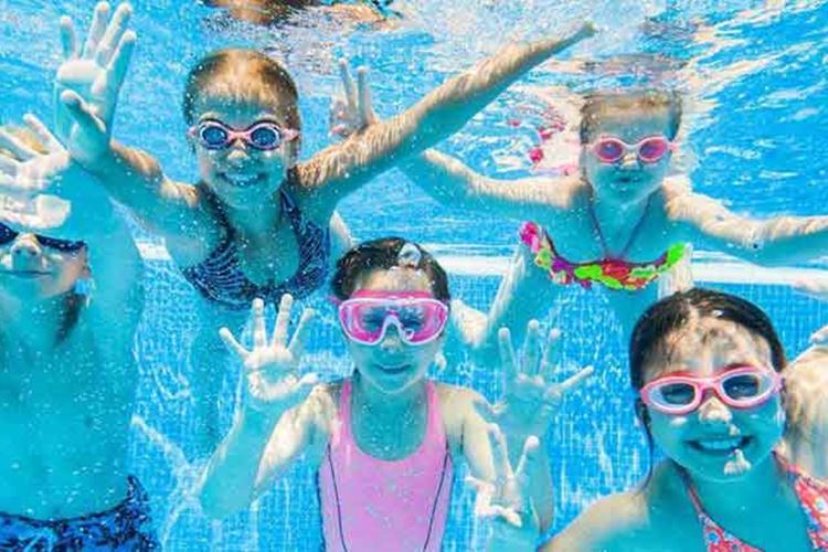 Kristall Palm Beach: lekce plavání