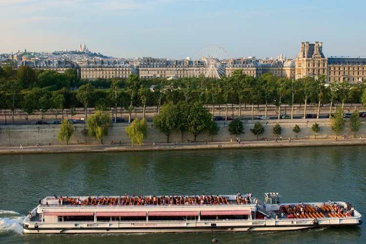Poznávací zájezd do Paříže - Plavba lodí po Seině