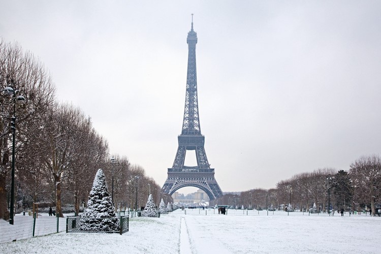 Adventní zájezd do Paříže - Zimní Eiffelova věž