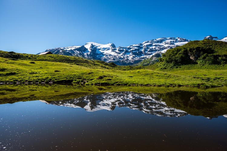 Panorama Urnských Alp