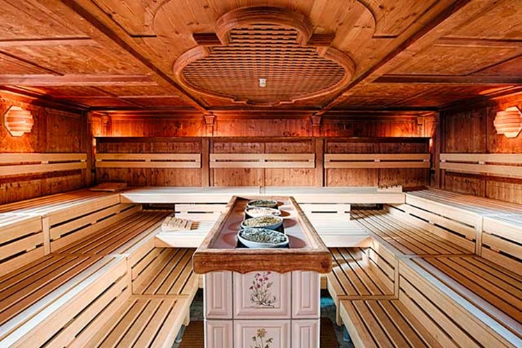 Kristall Palm Beach: nespočet saunových kabin