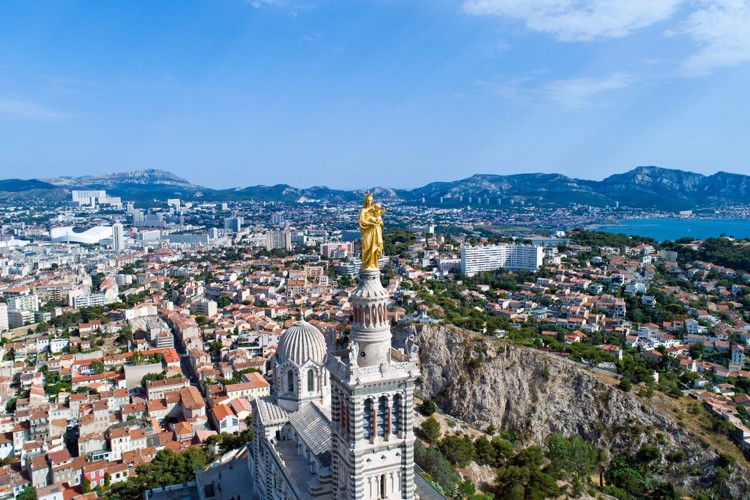 Panorama města Marseille