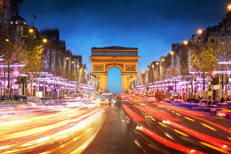 Triumfální oblouk v Paříži