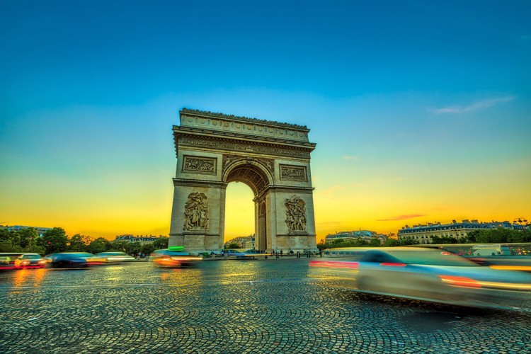 Poznávací zájezd do Paříže - Vítezný oblouk
