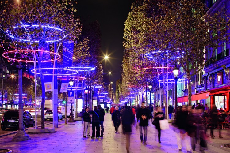Poznávací zájezd do Paříže - Vánočně nazdobené ulice Paříže