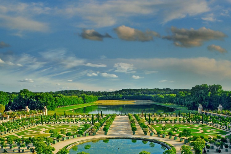 Zahrady u zámku Versailles