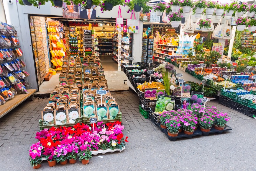 Poznávací zájezd do Holandska - Květinový trh