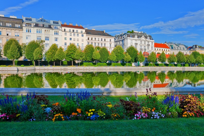 Belvederegarten v rakouské Vídni