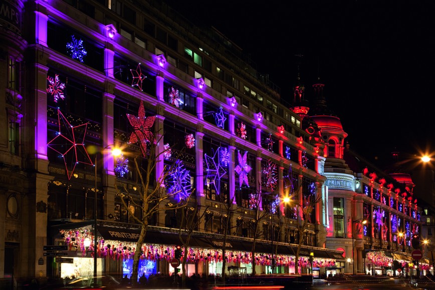 Adventní zájezd do Paříže - Vánočně nasvícený obchodní dům