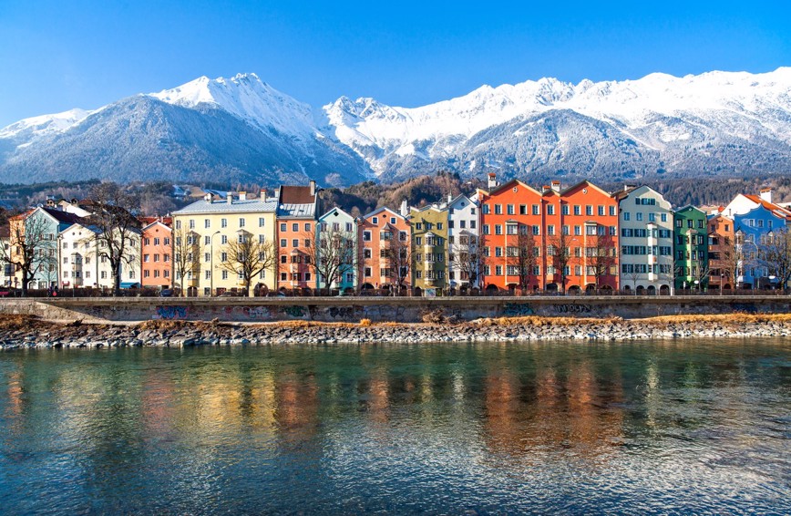 Ikonické město Innsbruck