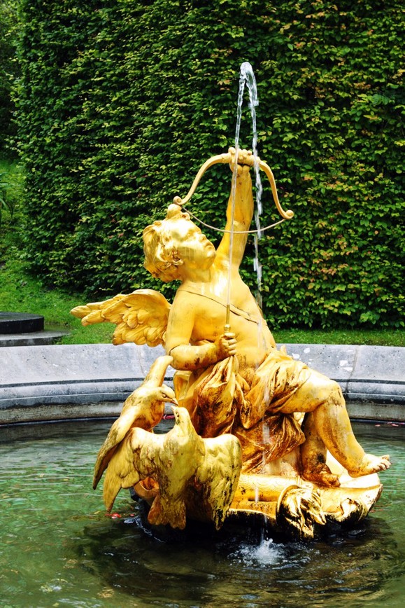 Poznávací zájezd do Bavorska - Zahrady zámku Linderhof