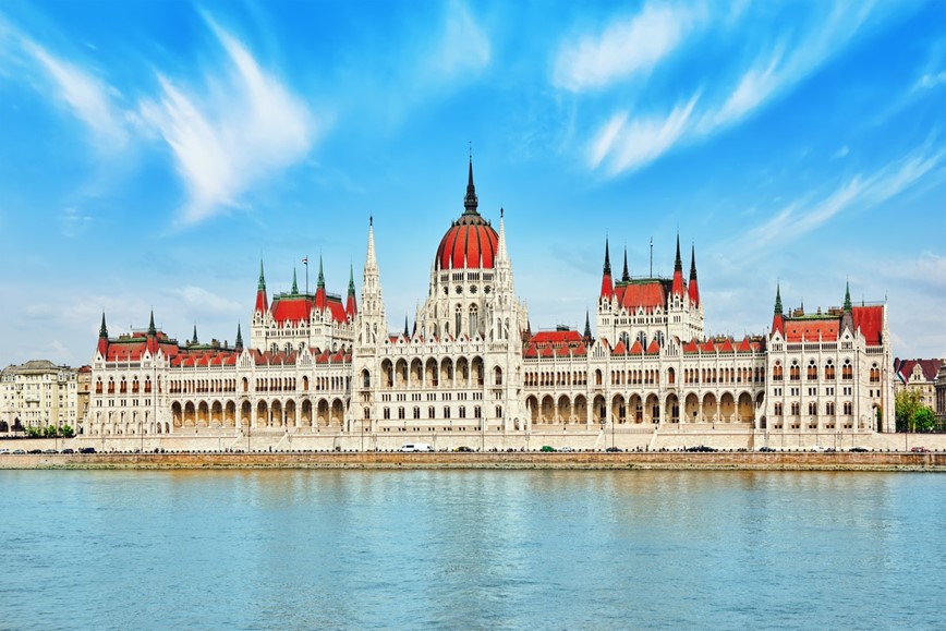 Ikonická budova maďarského parlamentu