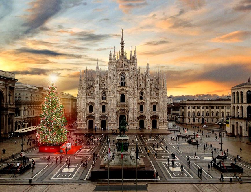 Adventní poznávací zájezd do Milána