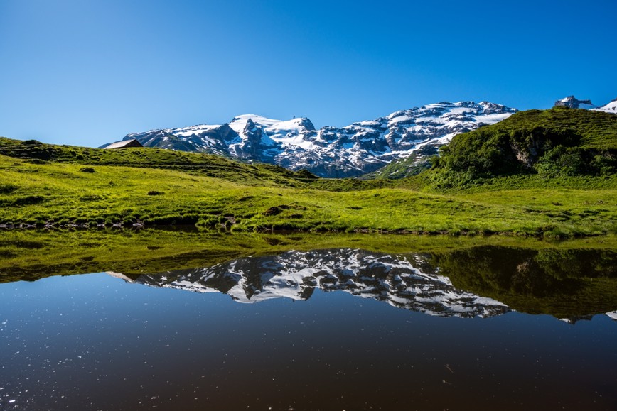 Panorama Urnských Alp