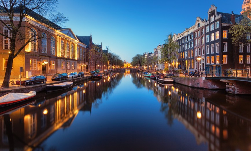 Procházka městem Amsterdam