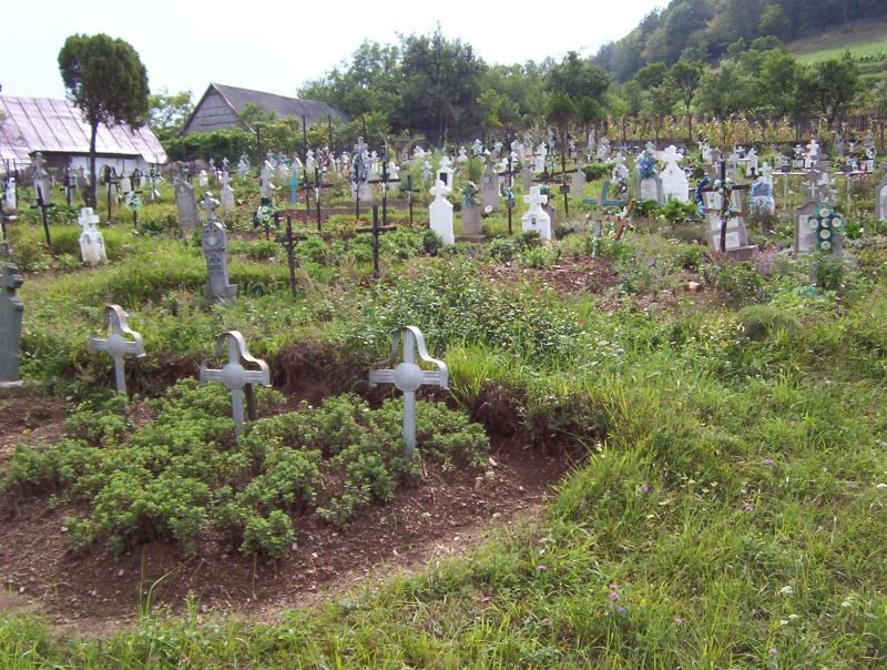 Banátský hřbitov v Rumunsku