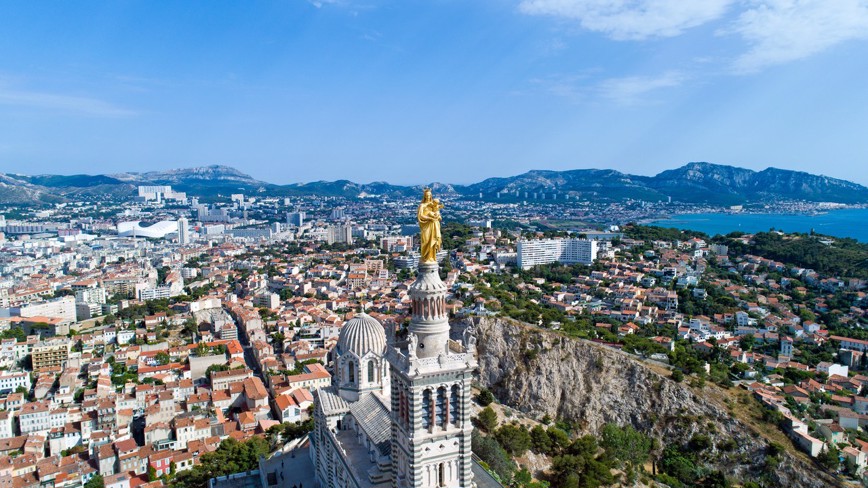 Panorama města Marseille