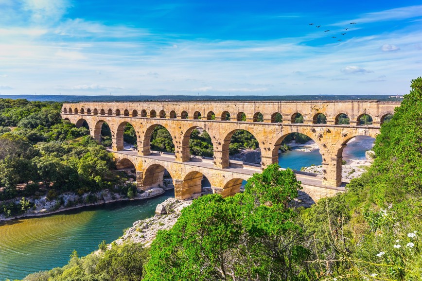 Římský akvadukt Pont du Gard