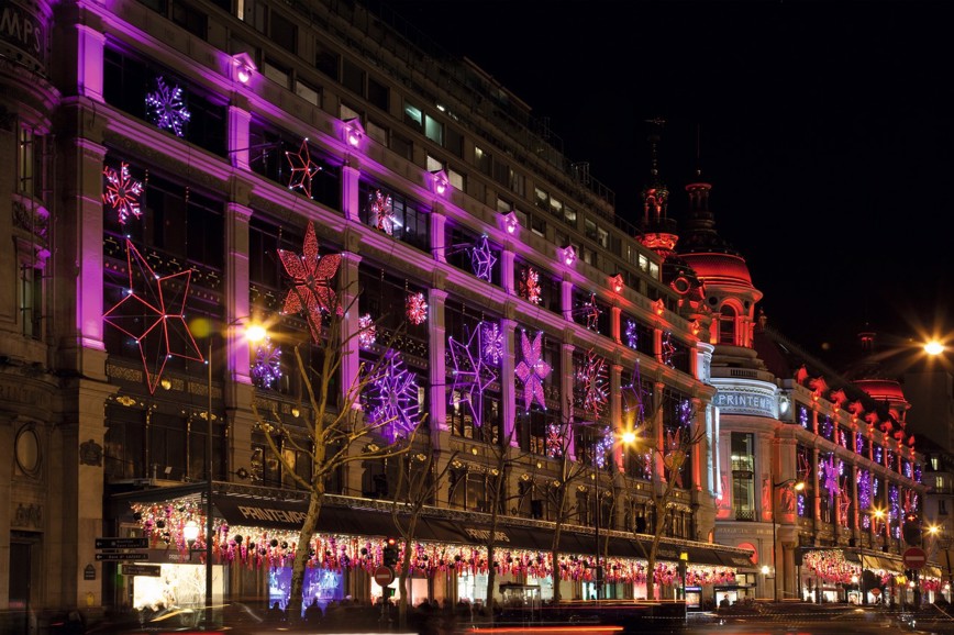 Poznávací zájezd do Paříže  na Silvestra - Vánočně nasvícený obchodní dům