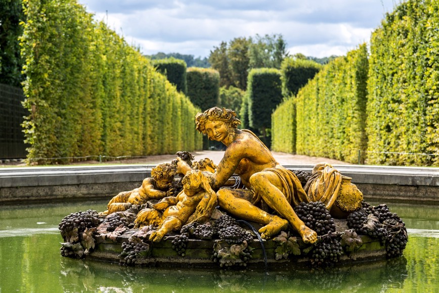 Poznávací zájezd do Paříže - Zámecký park u Versailles