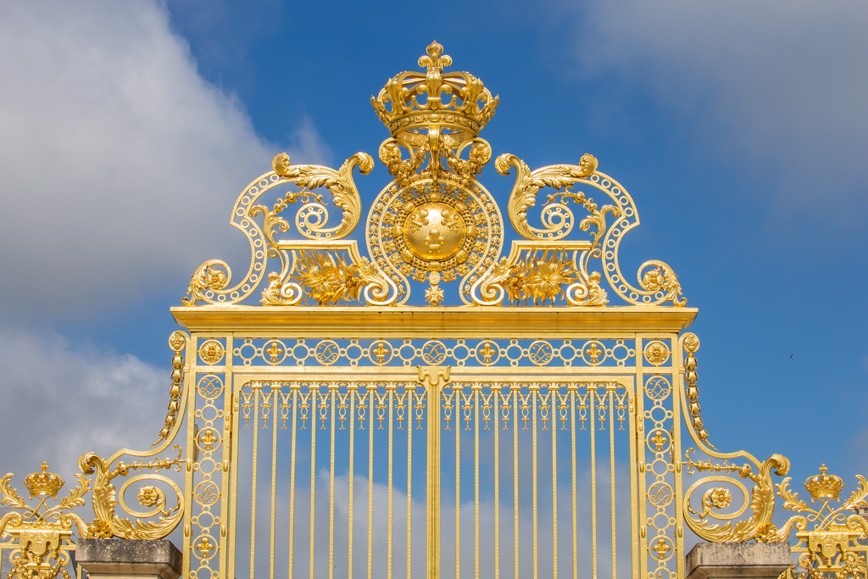 Brána k zámku Versailles