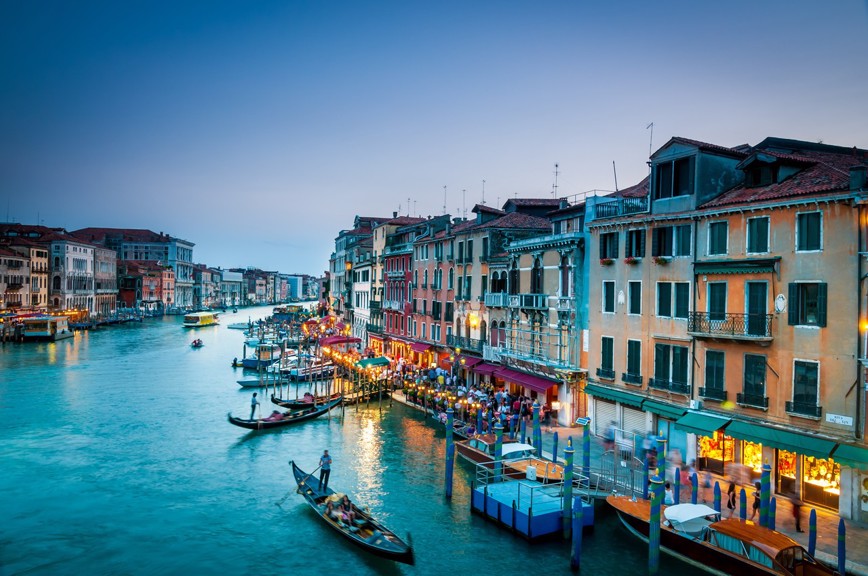 Poznávací zájezd do Benátek - Canal Grande