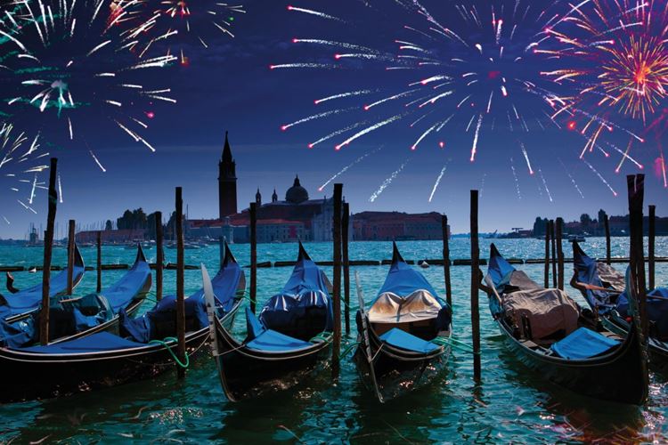 Benátky: ohnostroj na najvětší svátek Benátčanů Festa del Redentore